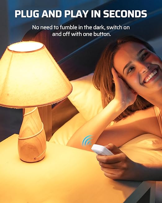 DEWENWILS Indoor Remote Control Outlet, Wireless Remote Light Switch, No - Image 3