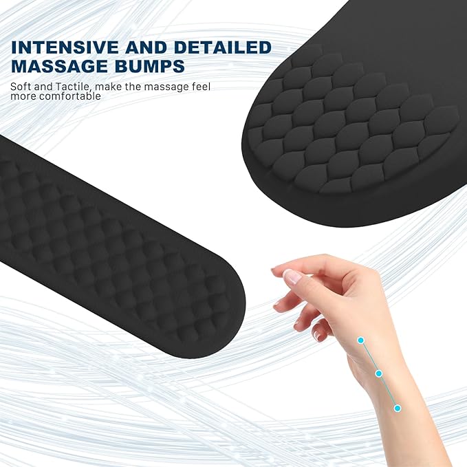 Hasinart Ergonomic Mouse Pad and Keyboard Wrist Rest - Image 2