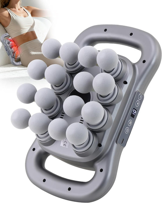 16-Head Massage Gun, Deep Tissue Percussion Massager