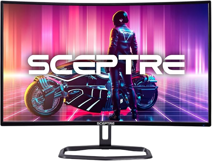 Sceptre Curved 32-Inch Gaming Monitor, 1920 × 1080, 99% sRGB, AMD FreeSync - Image 2