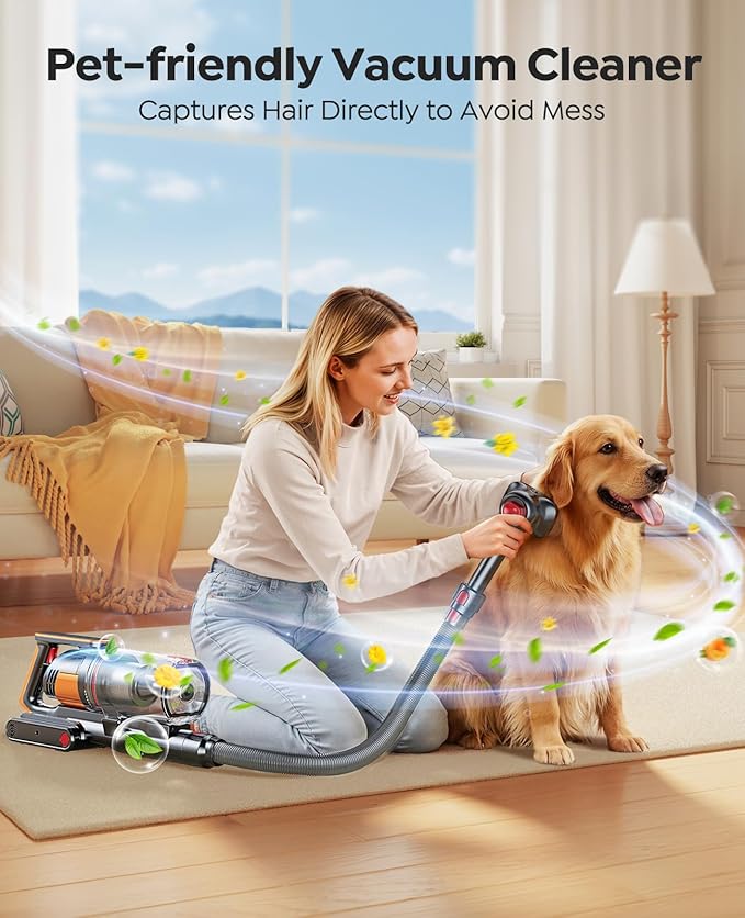 Cordless Vacuum Cleaner 50KPa/600W/65Mins Stick Vacuum Cleaners - Image 4