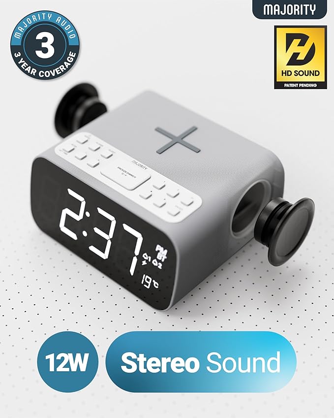 Majority Bluetooth Alarm Clocks - Image 3