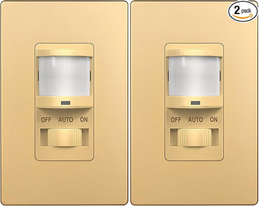 TOPGREENER in Wall PIR Motion Sensor Light Switch, Occupancy Sensor Switch by TOPGREENER