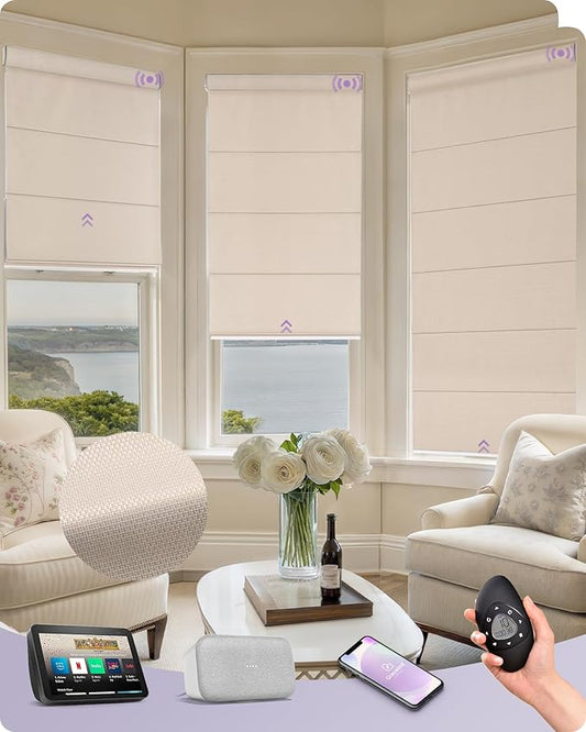 Graywind Smart Roman Shades Compatible by Graywindbeyondshading