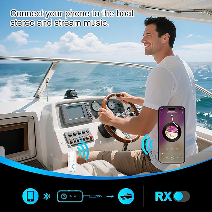 Premium Pro Bluetooth 5.4 Transmitter Receiver, Airplane Audio Adapter - Image 7