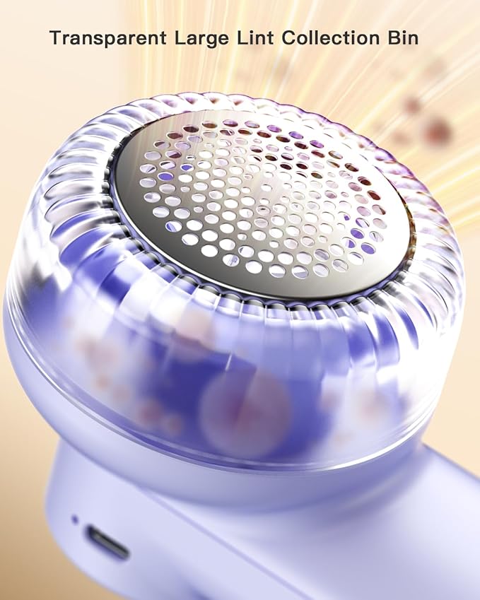 coldSky Rechargeable Fabric Shaver, Lint Shaver - Image 6
