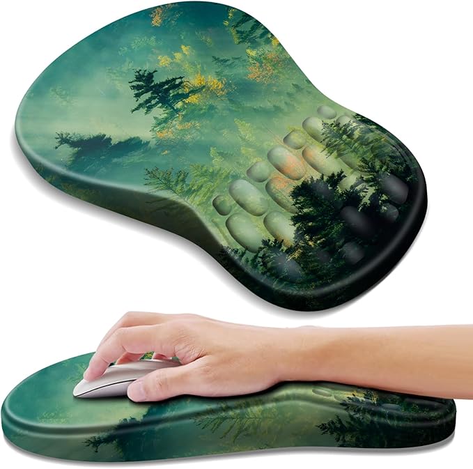 YIWEI Ergonomic Mouse Pad with Wrist Rest by Unknown
