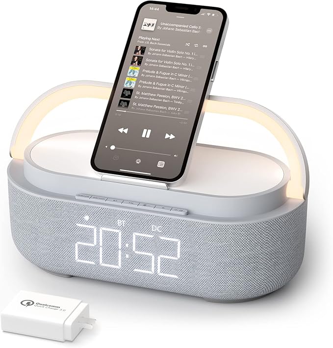 COLSUR Bluetooth Speaker Alarm Clock by COLSURCOLORYOURLIFE