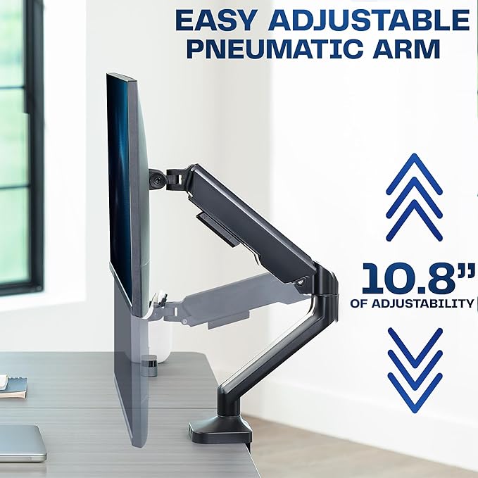 VIVO Heavy Duty Ultrawide Monitor Tension Arm - Image 8
