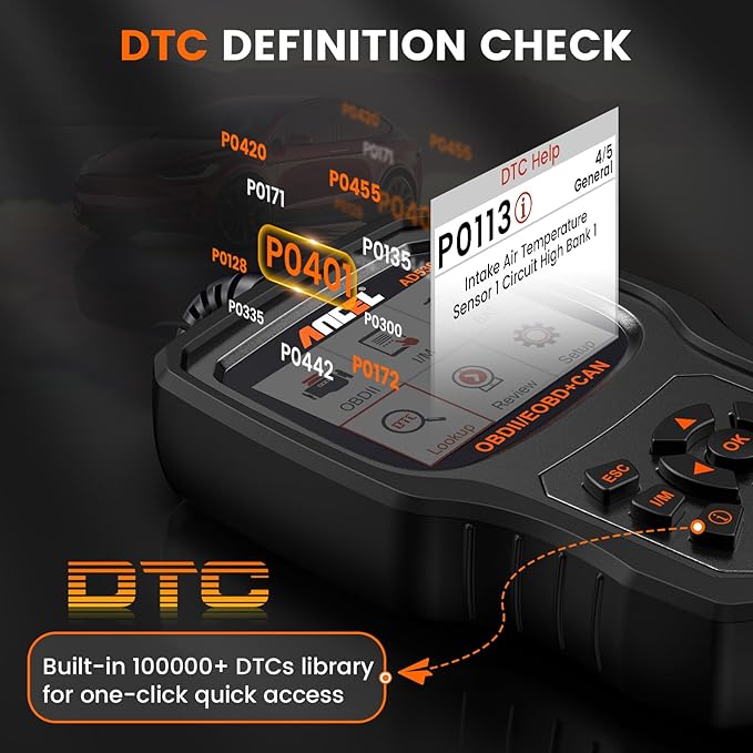ANCEL AD530 OBD2 Scanner-Upgraded AD310, Car Code Reader - Image 8