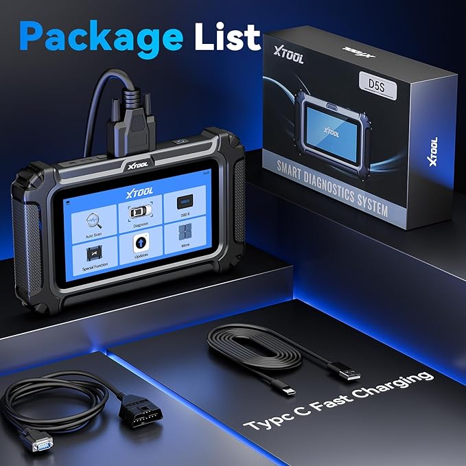 XTOOL D5S OBD2 Scanner - Image 8