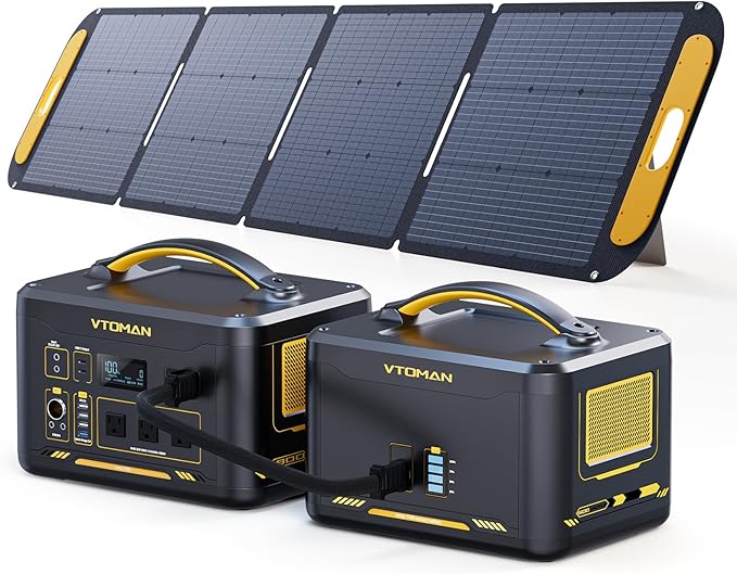 VTOMAN 3096Wh Solar Generator by VTOMAN