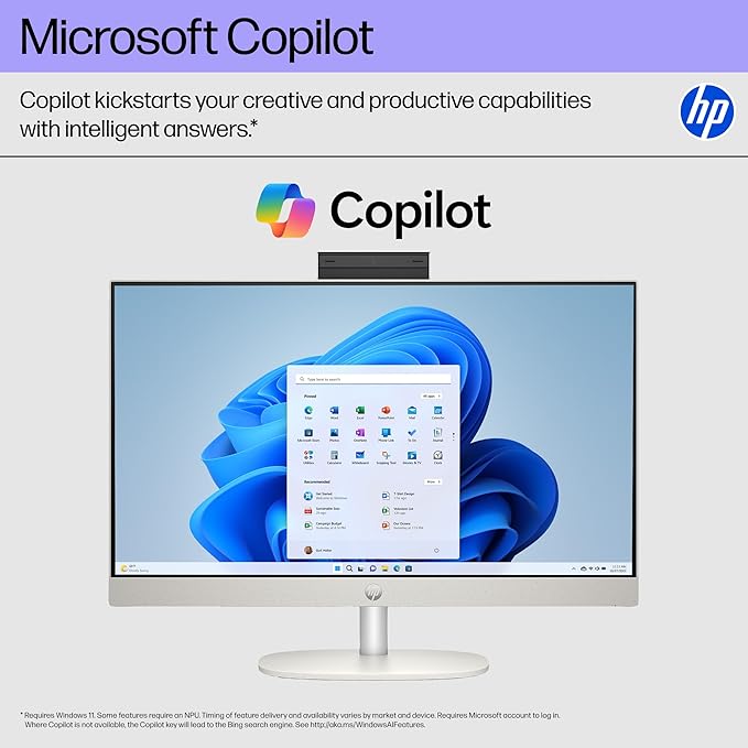 HP 27" FHD Touchscreen All-in-One Desktop Computer, 16GB DDR5 RAM, 1TB SSD - Image 7