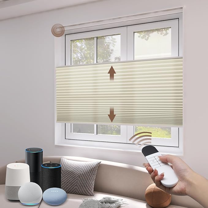 LEXEN Smart Top Down Bottom Up Honeycomb Shades by Unknown