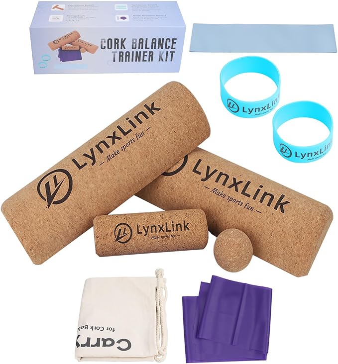 Cork Balancing Board Foot Restoration and Balance Kit by Unknown