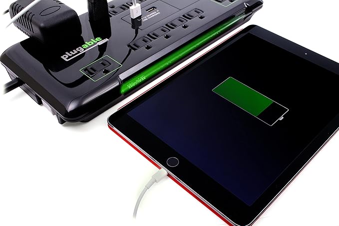 Plugable Surge Protector Power Strip - Image 3