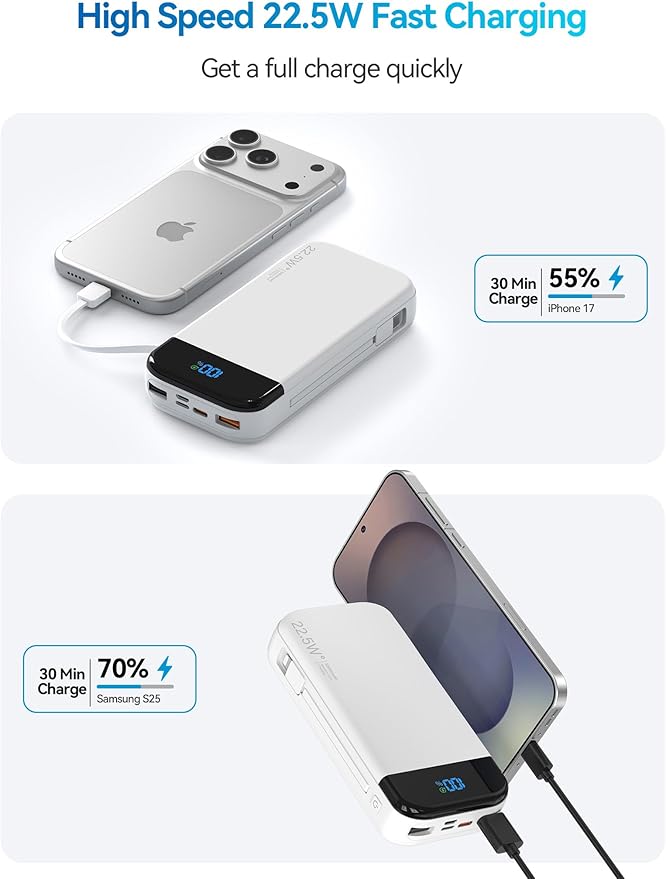 LENGSUM Portable Charger Power Bank 32000mAh - Image 2