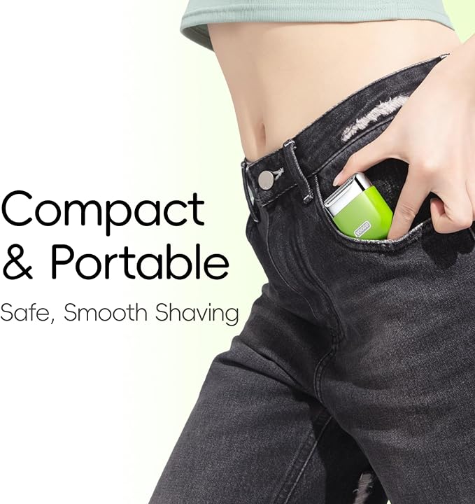 yoose Electric Razors for Women, IPX7 Alloy Body Bikini Trimmer for Women - Image 4