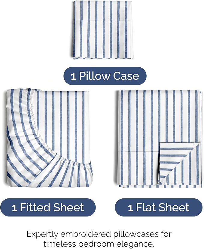 Twin Size 3 Piece Sheet Set - Image 2