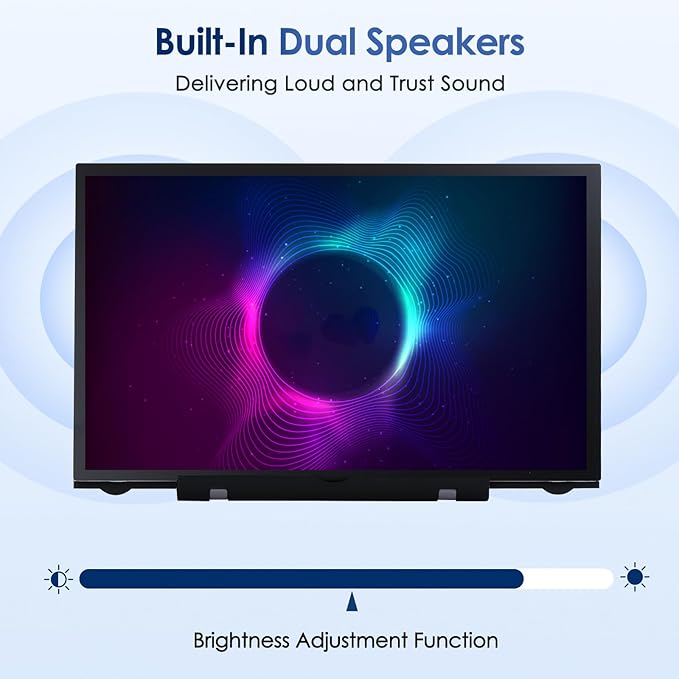 HMTECH 7'' Raspberry Pi Screen, 800x480 HDMI Small Monitor - Image 3