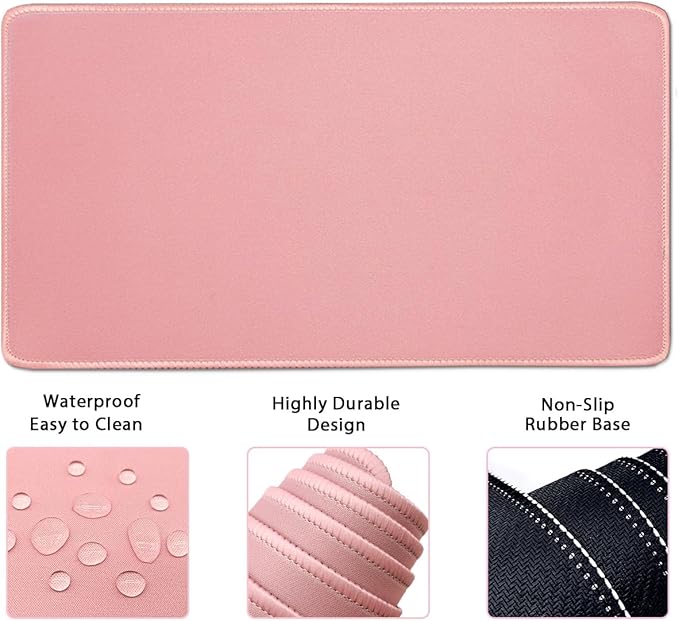 4-in-1 Large Gaming Mouse Pad, Keyboard Wrist Rest Pad & Wrist Support Mousepad - Image 3