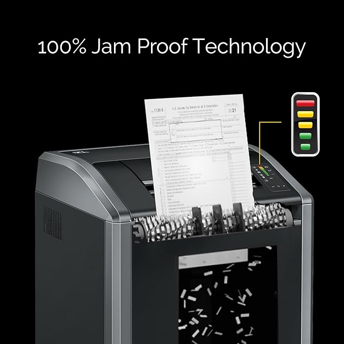 Fellowes Powershred 425Ci 100% Jam Proof Commercial Grade 30-Sheet Cross-Cut - Image 3