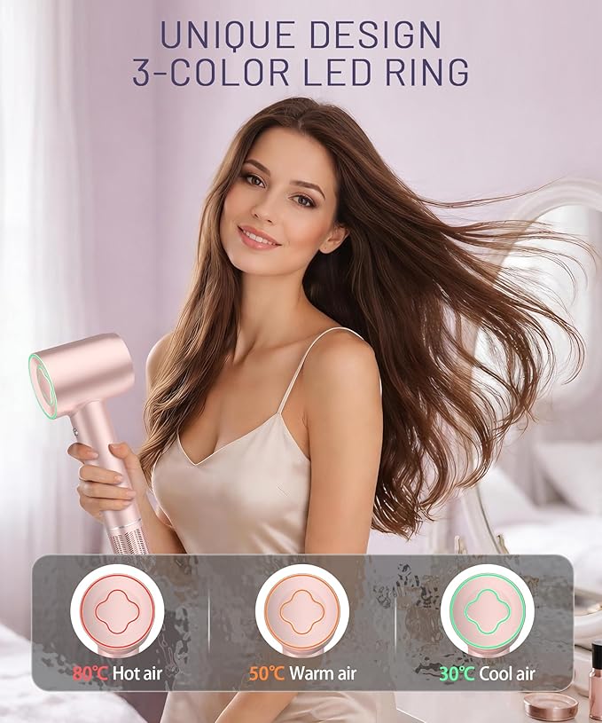 Cosy Companions High-Speed Ionic Hair Dryer, 150000 RPM Brushless Motor - Image 4