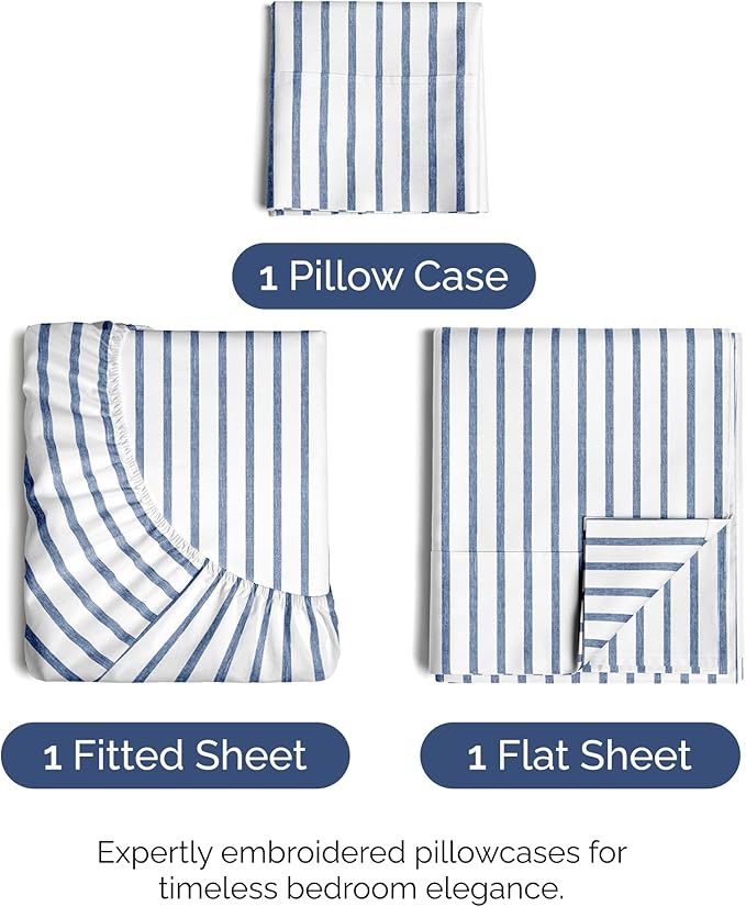 Twin XL Size 3 Piece Sheet Set - Image 2
