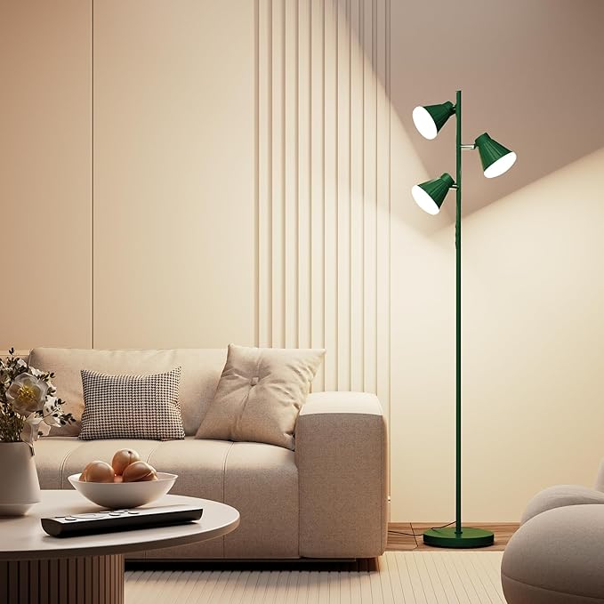 SIBRILLE 36W LED Tree Floor Lamp, Dimmable Tall Standing Lamp by SIBRILLE