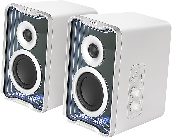 Edifier QR30 2.0 Desktop Active Speaker, Compact Bluetooth V5.4 Computer by Edifier