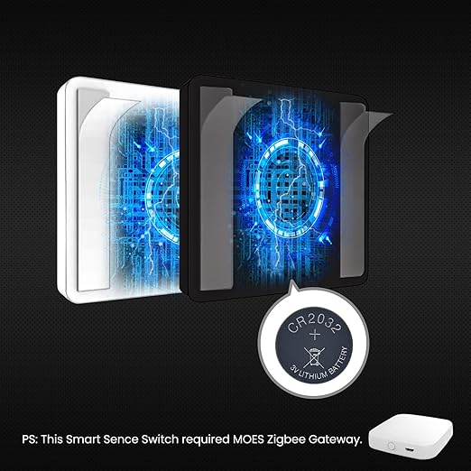 MOES Wireless Smart Scene Switch Button, Require MOES HUB, Zigbee Connection - Image 2