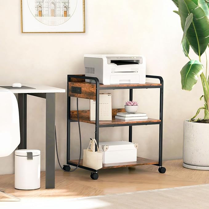 Livofloral 3 Tier Large Printer Stand - Image 7