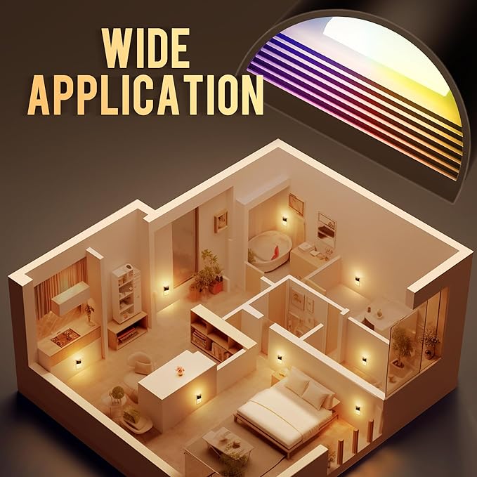 DORESshop LED Night Light, RGB Night Lights Plug into Wall, 3 Level Brightness - Image 5