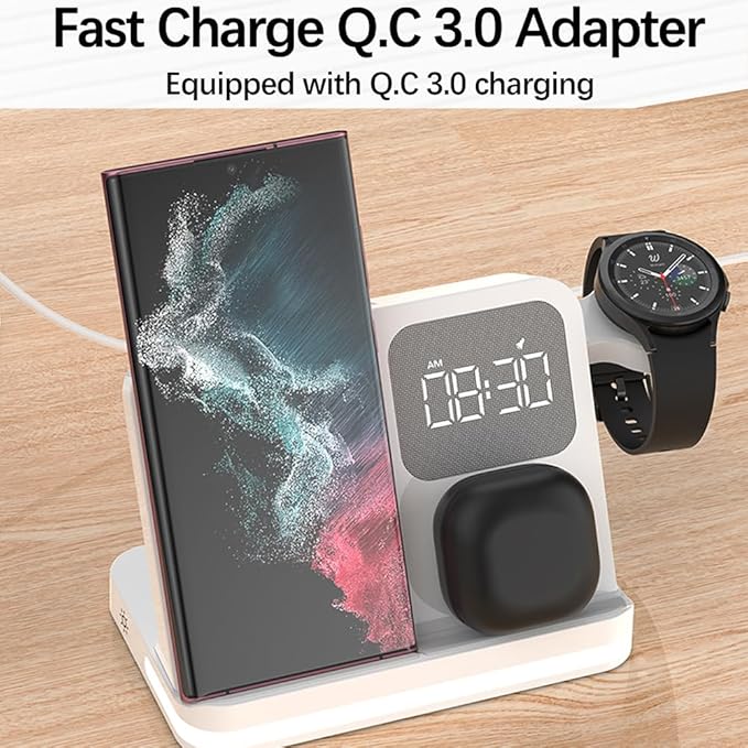 AYI 4in1 Multi Functional Wireless Charging Station - Image 4