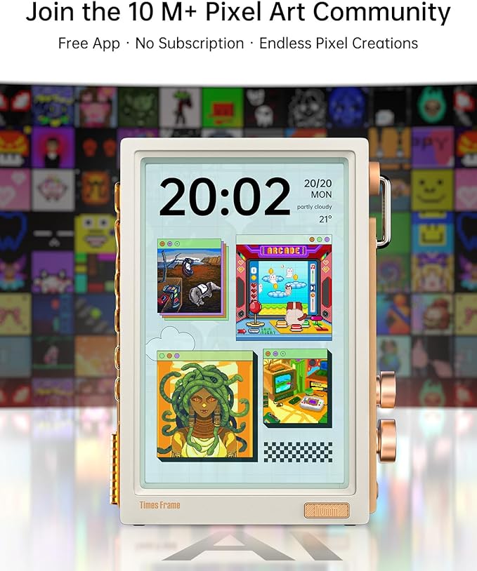Divoom Times Frame-10.1" WiFi Digital Picture Frame - Image 7