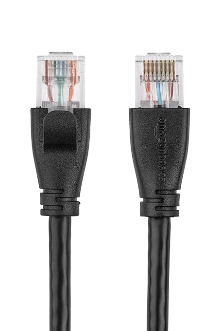 Amazon Basics RJ45 Cat 6 Ethernet Patch Cable, 1Gpbs Transfer Speed, 14 Foot - Image 3