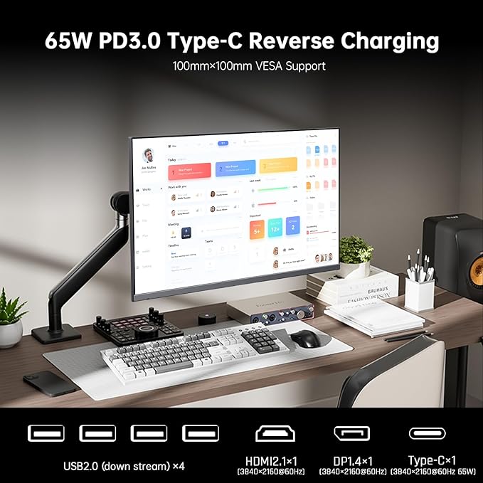 KTC 32 Inch 4K Smart Monitor, Google System UHD Smart Monitor - Image 7