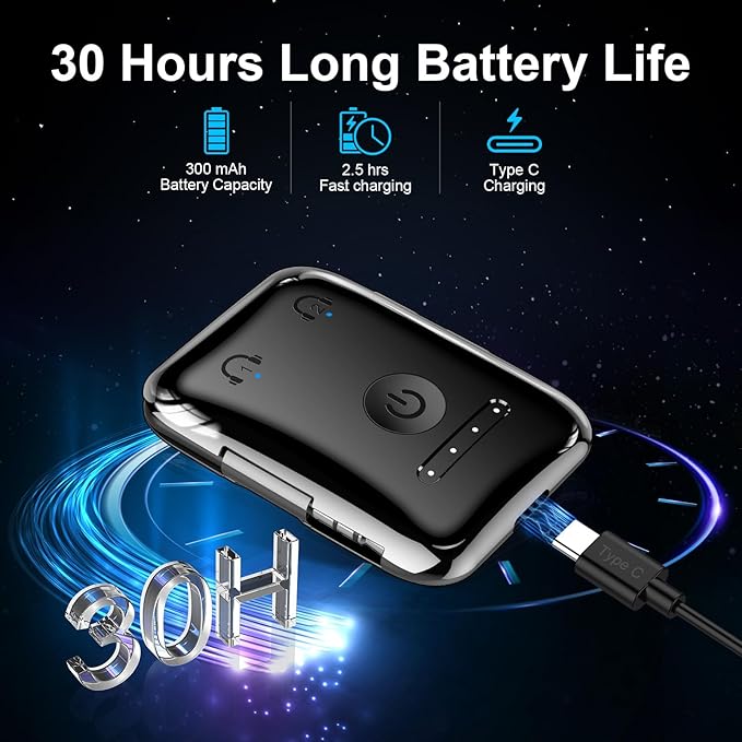 Premium Bluetooth 5.4 Transmitter, Airplane Wireless Adapter, Supports 2 - Image 6