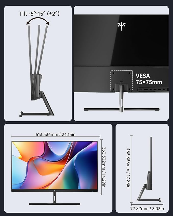 KTC 27 Inch 5K Monitor, 5120 x 2880 5K2K Monitor - Image 8