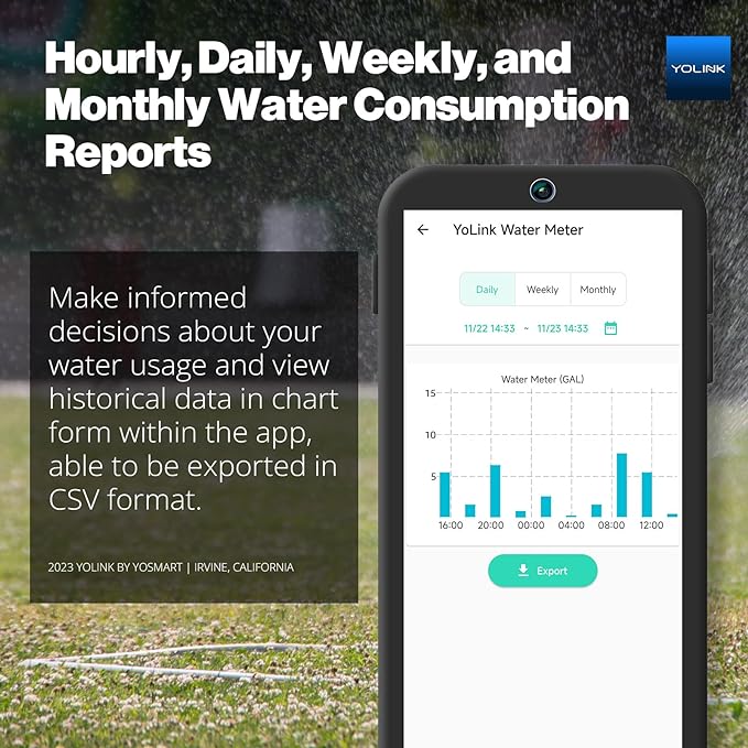 NSF Certified Pulse Meter + Shutoff Valve Kit, FlowSmart Controller YS5006 - Image 4