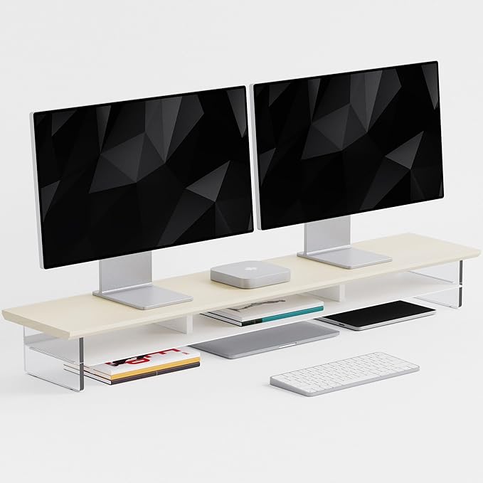 FENSULN Dual‑Tier Monitor Stand by FENSULN