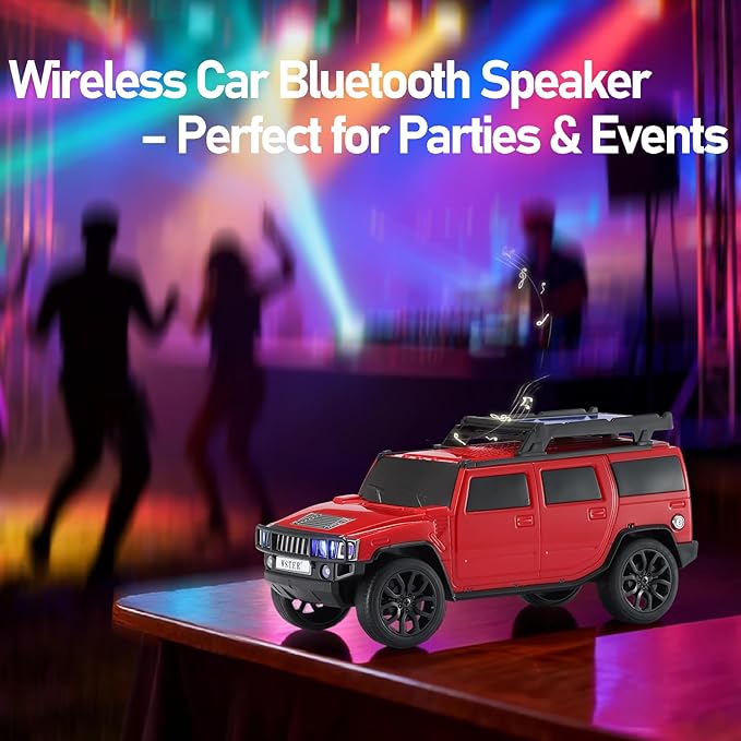 WSTER Solar Off-Road Car Bluetooth Speaker – HD Stereo Sound - Image 5