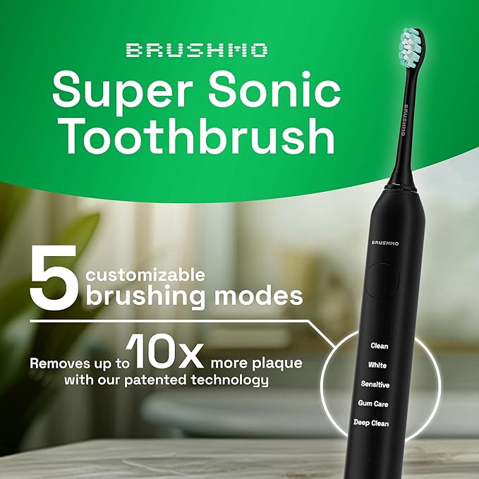 Brushmo Super Sonic Electric Toothbrush - Image 2