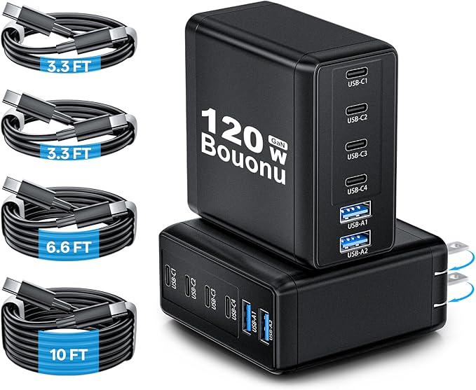 2 Pack USB C Charger Block by Unknown