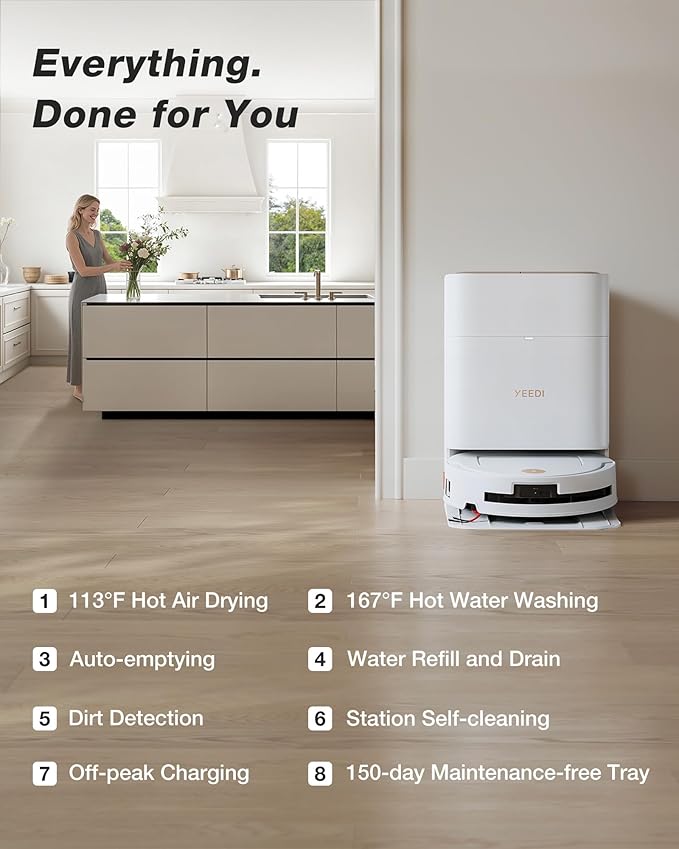 Yeedi M14 Plus Robot Vacuum and Mop - Image 6