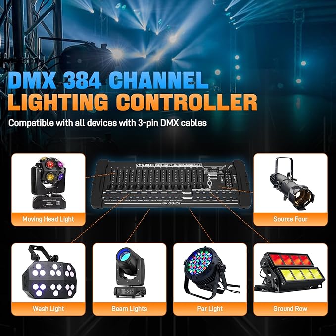 DMX 384 Channel Lighting Controller - Image 7