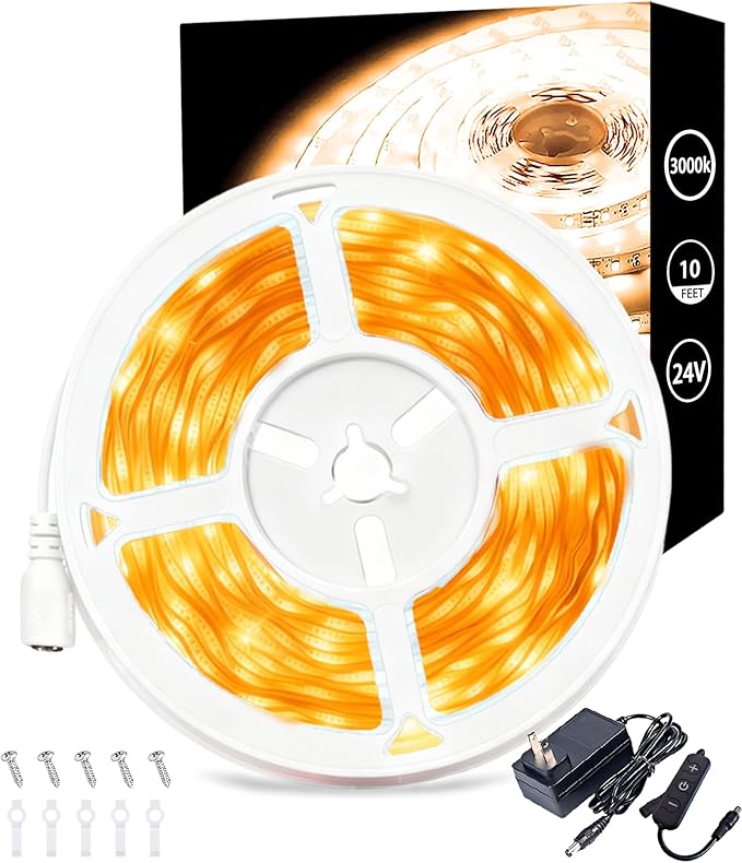 Warm White Led Lights Strip Rope Lights by Aalnfe