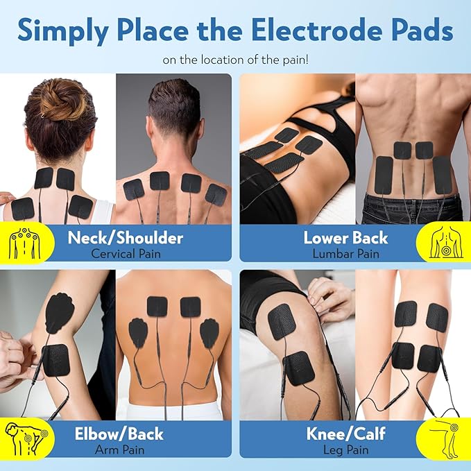 3-in-1 TENS Unit Muscle Stimulator - Image 5
