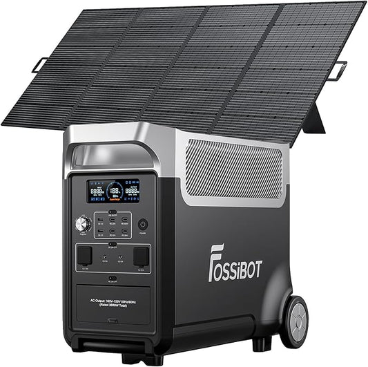 FOSSiBOT 3600W Portable Power Station, 3840Wh Solar Generator by FOSSIBOT