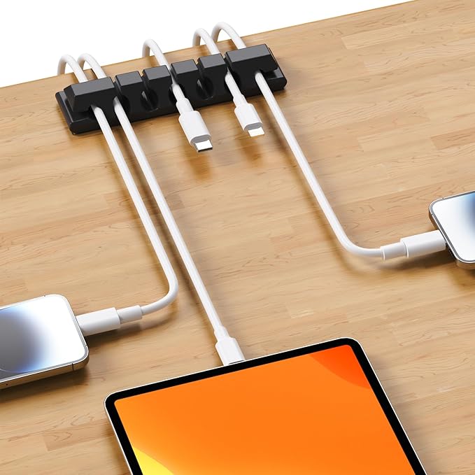 XenovaX 9 Pack Cord Organizer Clips - Image 2